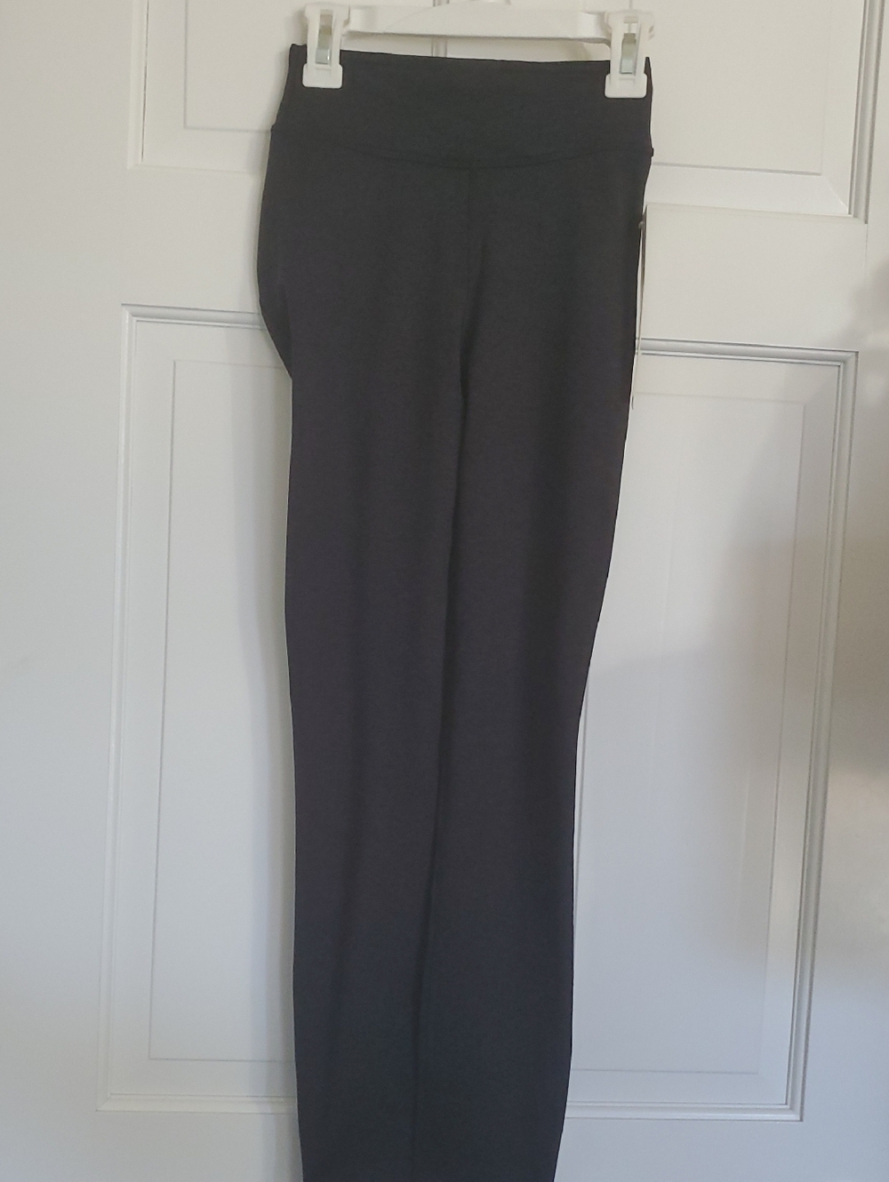 NWT Lululemon Softy Suedey Cross Waist Tight 25in Black Sz 2